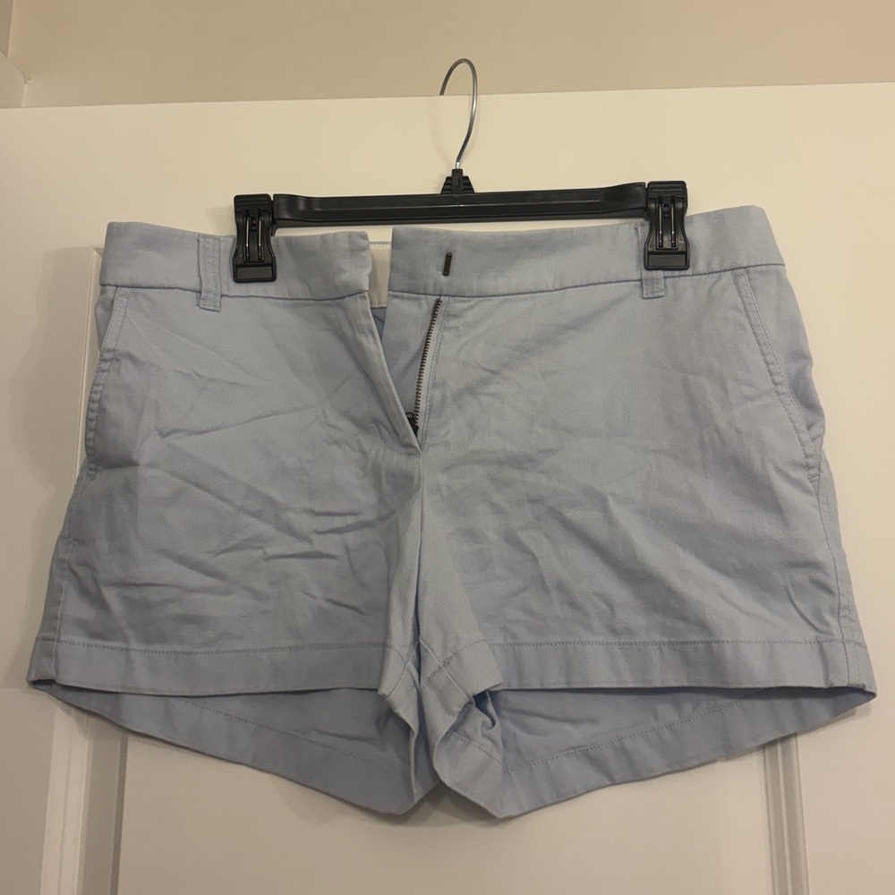 J. Crew Light Blue Women's Cotton Shorts